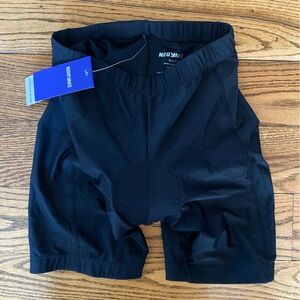 Nooyme Women’s Padded Bike Shorts - NWT - Black - Size Small